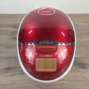 Cuckoo CR-0655F Rice Cooker W/LCD Display 11-Menu Options 6Cp Tested Working